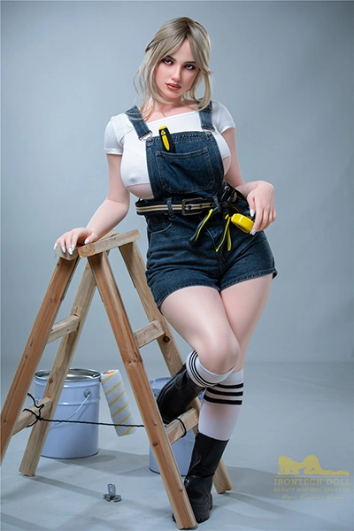 超乳 白人 シリコン 人形