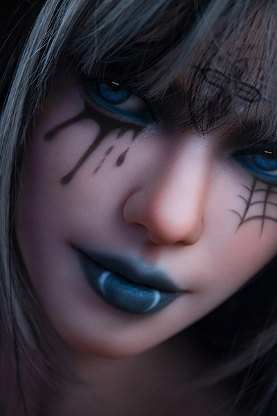  顔メイク等身大セックス人形