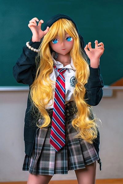 美乳可愛いアニメ顔等身大ドール