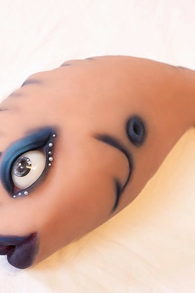 38cm 魚の頭型オナホール