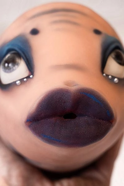 38cm 魚の頭型オナホール