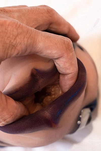 38cm 魚の頭型オナホール