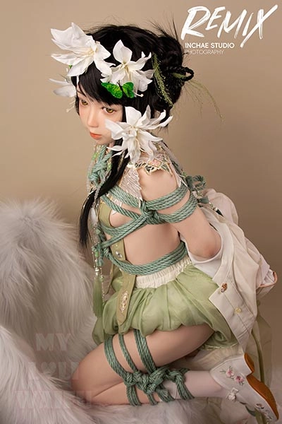  かわいい セックスドール #66 贫乳 花の精霊リアルドール 127cm 等身大 ダッチワイフ人形