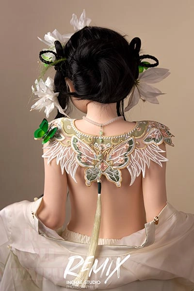  かわいい セックスドール #66 贫乳 花の精霊リアルドール 127cm 等身大 ダッチワイフ人形