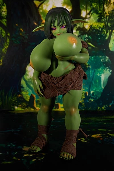 70cm 野蛮人爆乳ラブドール