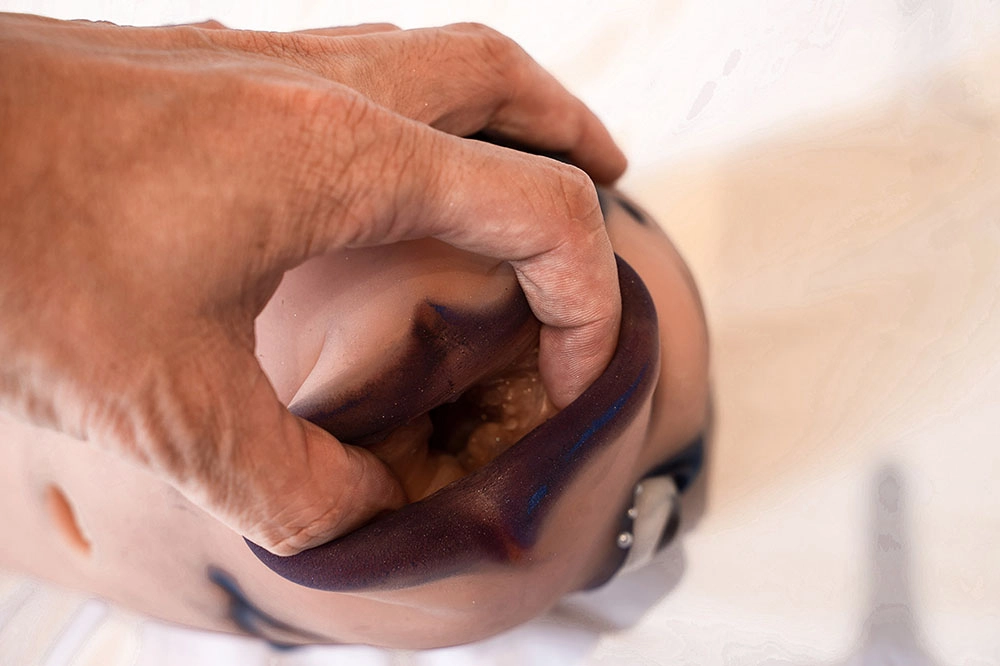 38cm 魚の頭型オナホール