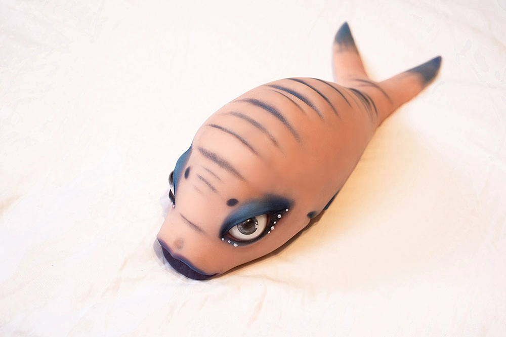 38cm 魚の頭型オナホール
